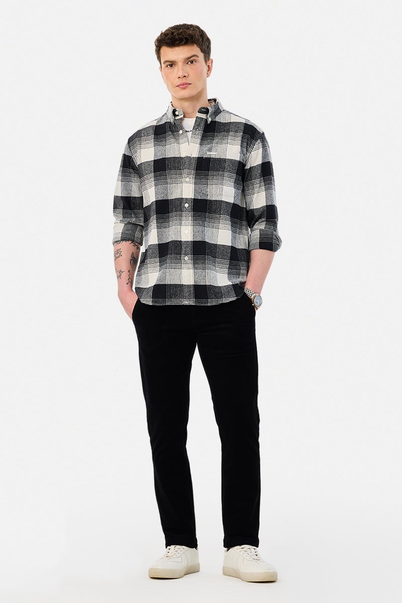 SNITCH Comfort Fit Stretch Corduroy Chinos - Image 5